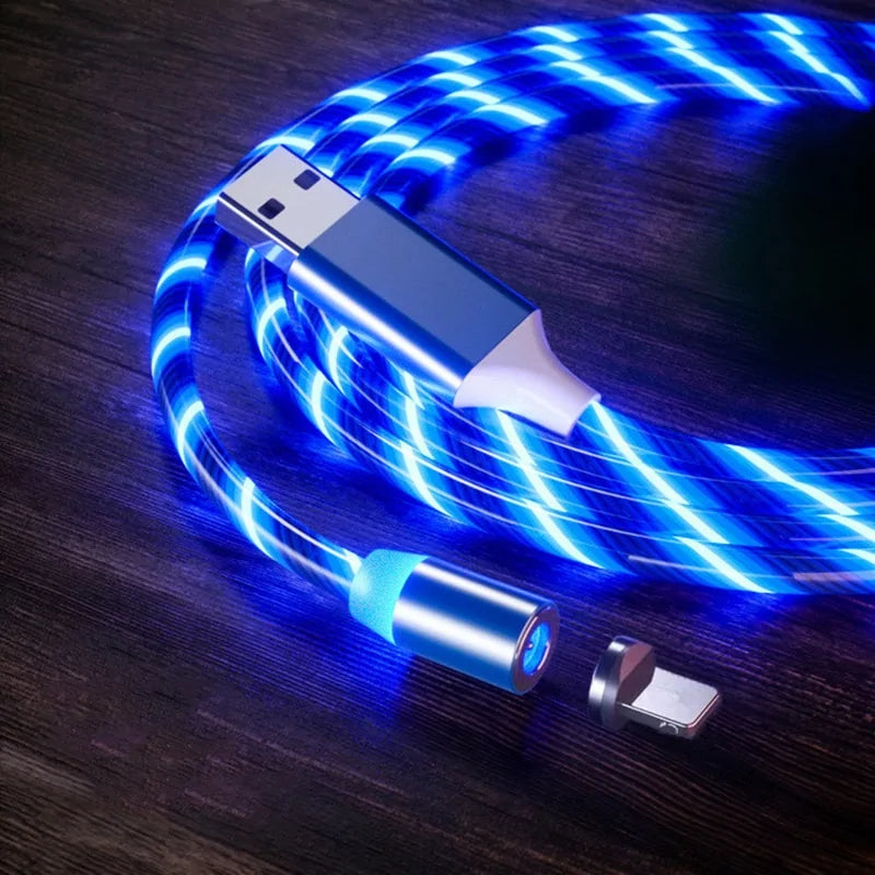 Flowing Light Magnetic Mobile Phone Charger